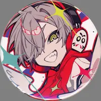 Daruma is God - Badge - Crazy Raccoon