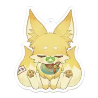 Osaki Kurama - Key Chain - Acrylic Key Chain - VTuber Size-70 x 70 (mm)