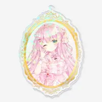 Amelie Kanon - Key Chain - Badge - Acrylic Key Chain - VTuber Size-100x100mm)