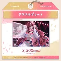 Hinami Phoenica - Acrylic Art Plate - VTuber