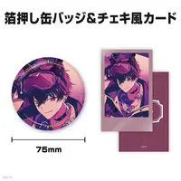 Saiki Ittetsu - Character Card - Badge - Nijisanji