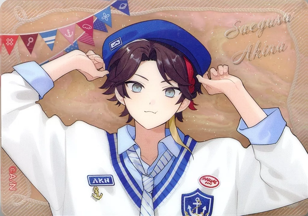 Saegusa Akina - Acrylic Block - Nijisanji