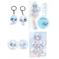 Usui Yura - Key Chain - Badge - Acrylic stand - Postcard - Hand-signed - Acrylic Key Chain - VTuber
