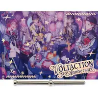 VOLTACTION - Acrylic stand - Acrylic Art Plate - VOLTACTION 3rd Anniversary - Fura Kanato & Seraph Dazzlegarden & Watarai Hibari & Shikinagi Akira