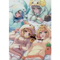 hololive - Plastic Folder - Stationery - Momosuzu Nene & Shishiro Botan & Omaru Polka & Yukihana Lamy