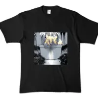 Kitsunezaki Kokuto - Clothes - T-shirts - VTuber Size-XL