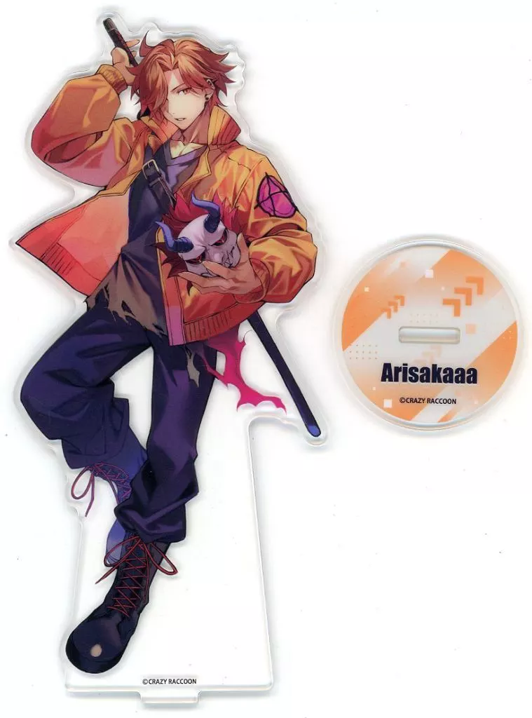 Arisakaaa - Acrylic stand - Crazy Raccoon