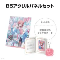 Akagi Wen - Key Chain - Character Card - Acrylic Art Plate - Acrylic Key Chain - Nijisanji