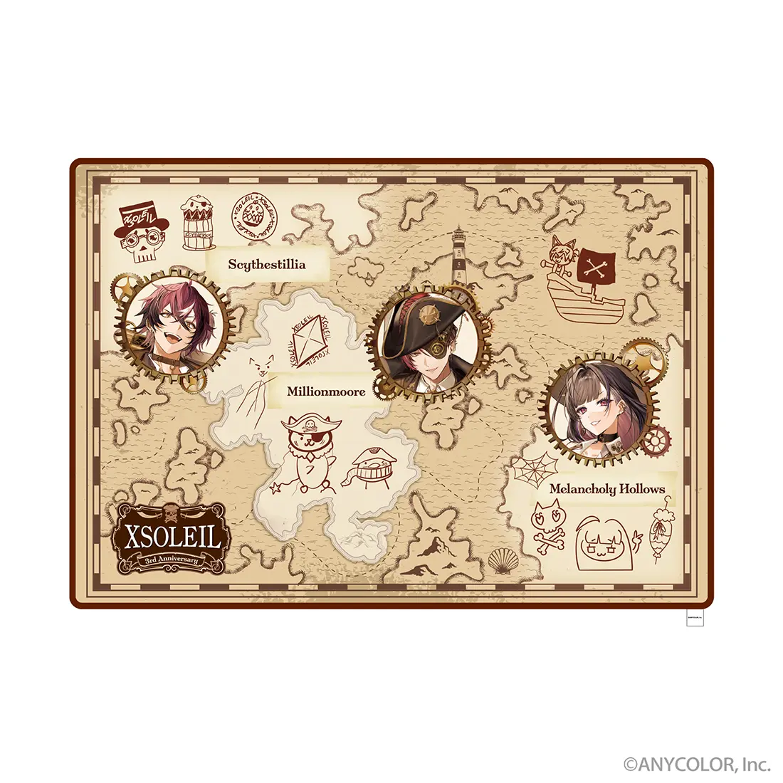 XSOLEIL - Blanket - XSOLEIL 3rd Anniversary - Meloco Kyoran & Doppio Dropscythe & Ver Vermillion