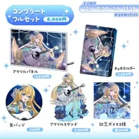 Mizusawa Opera - Key Chain - Badge - Acrylic stand - Acrylic Art Plate - Birthday Merch Complete Set - Acrylic Key Chain - Card Holder - VTuber
