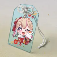 Amachi Karen - Key Chain - Acrylic stand - Acrylic Key Chain - VTuber Size-80mm