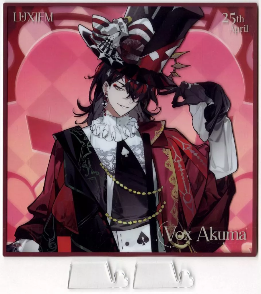 Vox Akuma - Acrylic Art Plate - Nijisanji