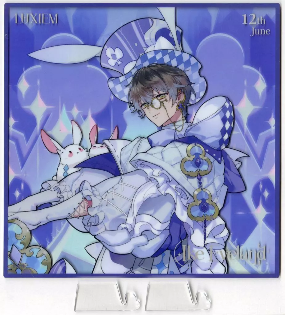 Ike Eveland - Acrylic Art Plate - Nijisanji