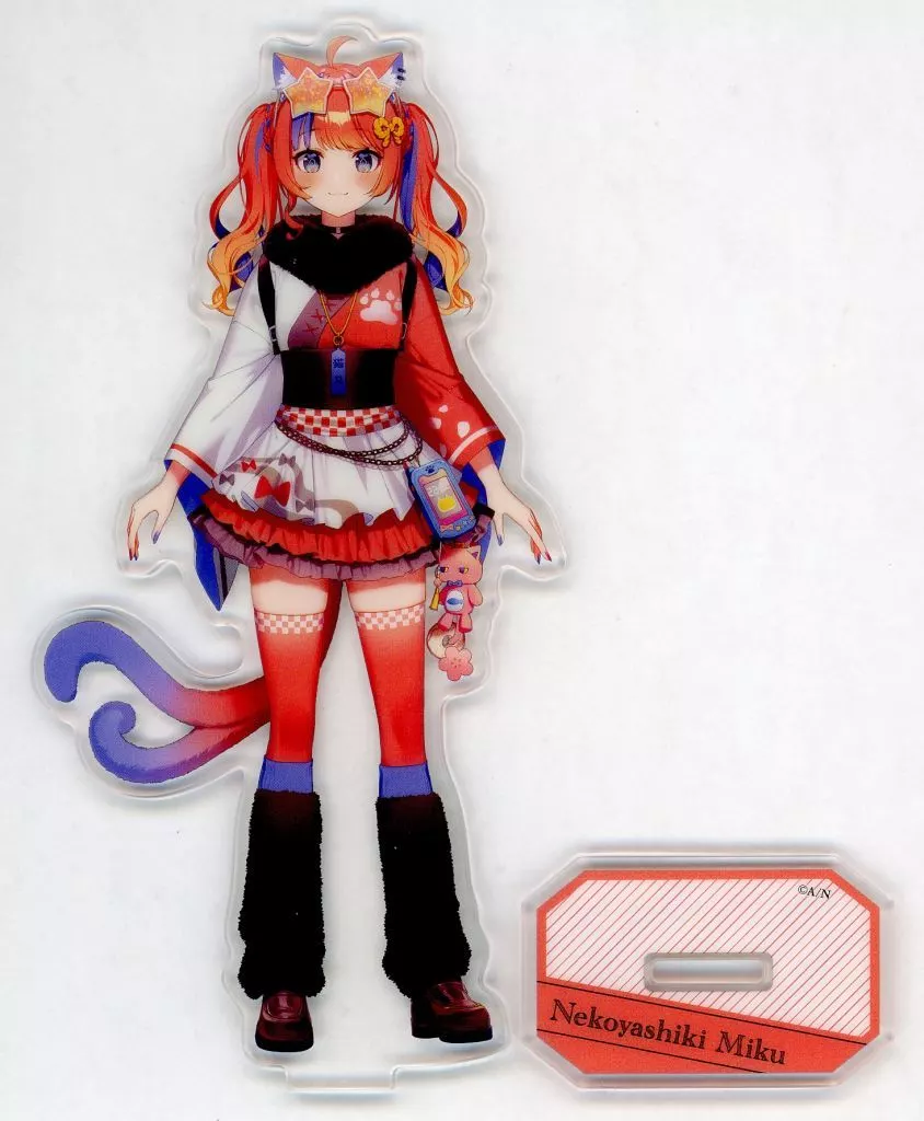 Nekoyashiki Miku - Acrylic stand - Nijisanji Welcome Goods - Yoiyume