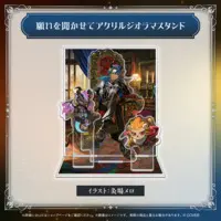 Astel Leda - Complete Set - Badge - Acrylic stand - Postcard - Pin - Acrylic Diorama Stand - HOLOSTARS