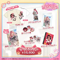Nekota Tsuna - Badge - Acrylic stand - Postcard - Birthday Merch Complete Set - Folder - VSPO!