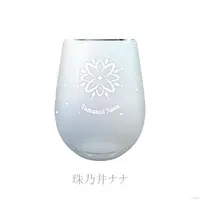 Tamanoi Nana - Tableware - Tumbler, Glass - White Snow Christmas - Nijisanji