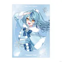 Tamanoi Nana - Illustration Board - White Snow Christmas - Nijisanji