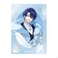 Harusaki Air - Illustration Board - White Snow Christmas - Nijisanji