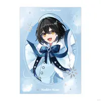 Mashiro Meme - Illustration Board - White Snow Christmas - Nijisanji