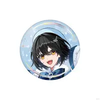 Mashiro Meme - Badge - White Snow Christmas - Nijisanji
