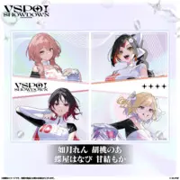 VSPO! - Acrylic Art Plate - Kisaragi Ren & Kurumi Noah & Choya Hanabi & Amayui Moka