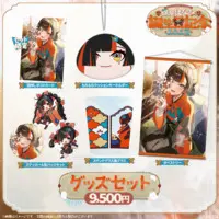 Choya Hanabi - Key Chain - Tapestry - Badge - Tableware - Postcard - Cushion - Birthday Merch Complete Set - Tumbler, Glass - Glasses Cleaner - VSPO!