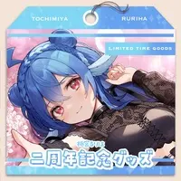 Tochimiya Ruriha - Badge - Hand-signed - VTuber