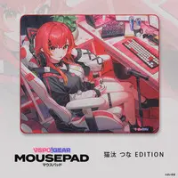 VSPO! - Mouse Pad - Nekota Tsuna & Choya Hanabi & Amayui Moka