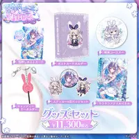 Tosaki Mimi - Badge - Tableware - Postcard - Acrylic Art Plate - Birthday Merch Complete Set - Folder - Coaster - VSPO!