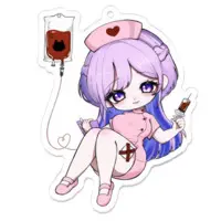 Amano Shion - Key Chain - Acrylic Key Chain - VTuber Size-70 x 70 (mm)