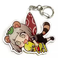 Ponpoko - Key Chain - Acrylic Key Chain - Ponpoko & Peanuts-kun