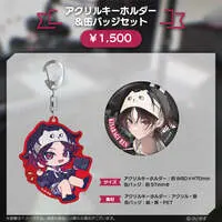 Kisaragi Ren - Key Chain - Badge - Acrylic Key Chain - VSPO!