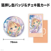 Millie Parfait - Character Card - Badge - Nijisanji