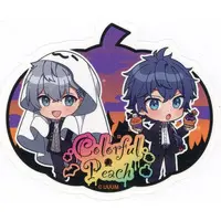 Naokiri & Hiro - Stickers - Colorful Peach