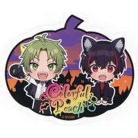 Siva & Yuankun - Stickers - Colorful Peach