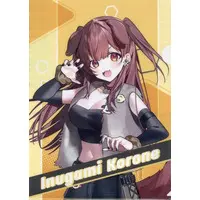 Inugami Korone - Plastic Folder - Stationery - Cushion - hololive