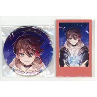 Saegusa Akina - Character Card - Badge - Nijisanji