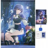 Ponto Nei - Key Chain - Character Card - Tapestry - Acrylic Art Plate - Birthday Merch Complete Set - Acrylic Key Chain - Nijisanji