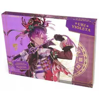 Uki Violeta - Acrylic Block - Nijisanji