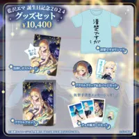 Aizawa Ema - Clothes - Character Card - Postcard - Acrylic Block - T-shirts - Clip - VSPO! Size-XL