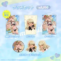 Kaminari Qpi - Tapestry - Badge - Postcard - Birthday Merch Complete Set - Poster - Tumbler, Glass - VSPO!