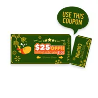 🎄$25 Discount Coupon (Expiration date: 2025-12-29)
