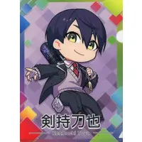 Kenmochi Toya - Plastic Folder - Stationery - Village Vanguard Limited - Nijisanji Chips - Nijisanji