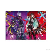 Fuwa Minato & Saegusa Akina - Poster - Nijisanji