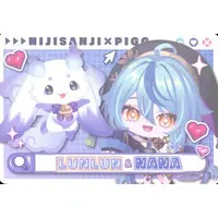 Tamanoi Nana & Lunlun - Trading Card - Nijisanji