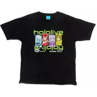 hololive - Clothes - T-shirts - Shirakami Fubuki & Inugami Korone & Ookami Mio & Nekomata Okayu Size-L