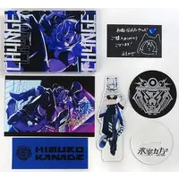 Himuro Kanade - Complete Set - Acrylic stand - Stickers - Postcard - Hand-signed - Acrylic Block - VTuber