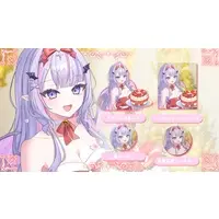 Shinotsuki Lupi - Complete Set - Badge - Acrylic stand - Character Card - Canvas Board - Coaster - Tableware - VTuber