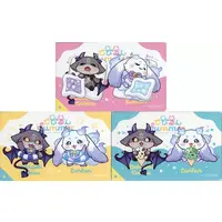 Debidebi Debiru & Lunlun - Character Card - DebiLun Summer - Nijisanji